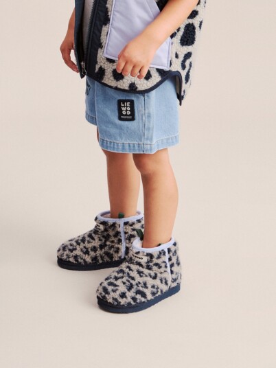 Liewood Albi Pile Boot   Navy   28