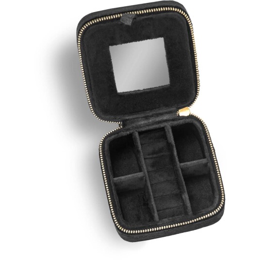 Gillian Jones Jewelery Box Black Velour Gillian Jones Jewelery Box Black Velour