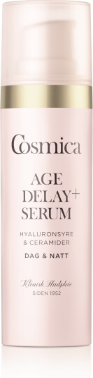 Cosmica Age Delay+ Ansiktsserum med Niacinamid og Hyaluronsyre 30 ml