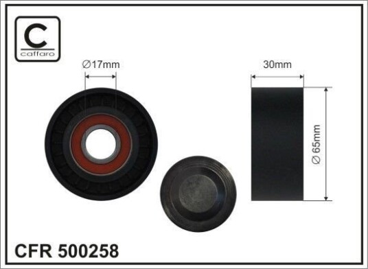 CAFFARO 500258 Strammehjul, kilerem
