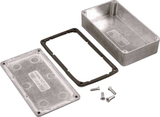 Hammond Electronics 1550Wd Universal Kabinet 115 X 65 X 54,9 Mm Aluminium 1 Stk