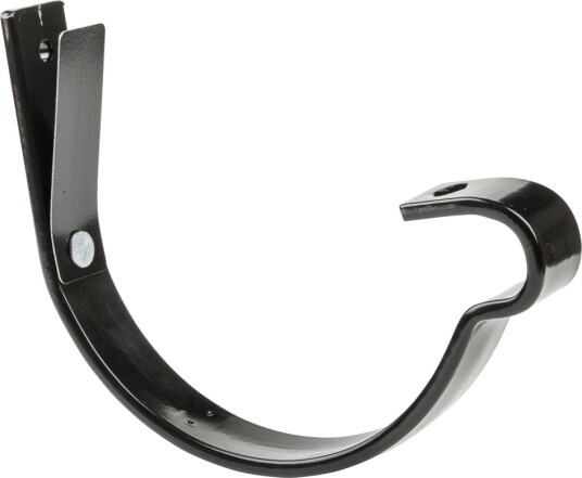 Isola Rennekrok m/fjær stål 125mm sort takrenne Isola Rennekrok m/fjær stål 125mm sort takrenne