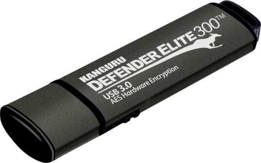 Kanguru Defender Elite300 Kryptert USB-minne 32 GB USB 3.2 Svart Kanguru Defender Elite300 Kryptert USB-minne 32 GB USB 3.2 Svart