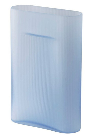 Muuto Ridge Vase H35 Lyse Blå Lampemesteren Muuto Ridge Vase H35 Lyse Blå Lampemesteren