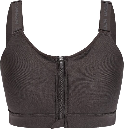 Under Armour Ua Infinity High Zip 2.0 Bra   PEPPERCORN   M/AC