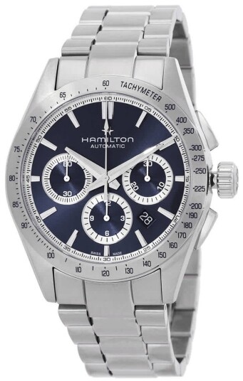 Hamilton Herreklokke H36616140 Jazzmaster Performer Blå/Stål Ø42 mm