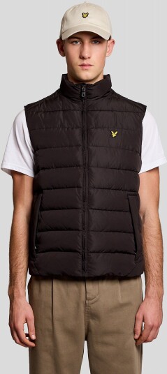 Lyle & Scott Quilted Gilet Black XS