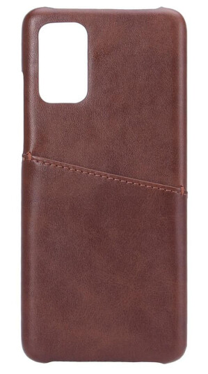 ONSALA COLLECTION Mobildeksel Brun Samsung S20 Plus med Kort