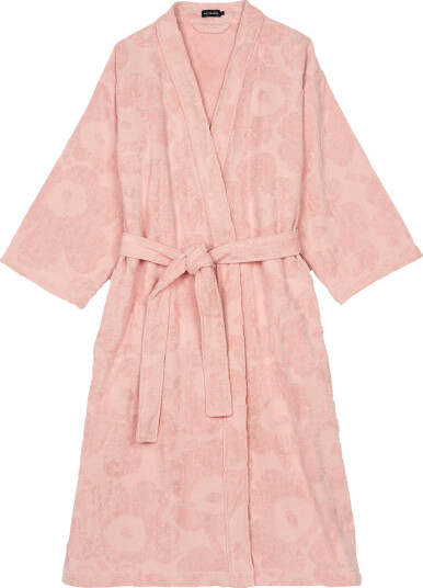 Marimekko Home Unikko Bathrobe Pink L/XL Marimekko Home Unikko Bathrobe Pink L/XL