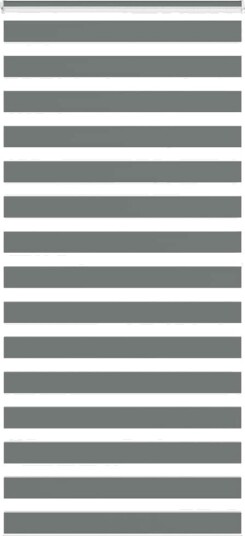 Sebragardin mørkegrå 110x200 cm stoff bredde 105,9 polyester