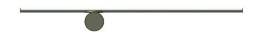 Flos Coordinates W1 Vegglampe Moon Grey