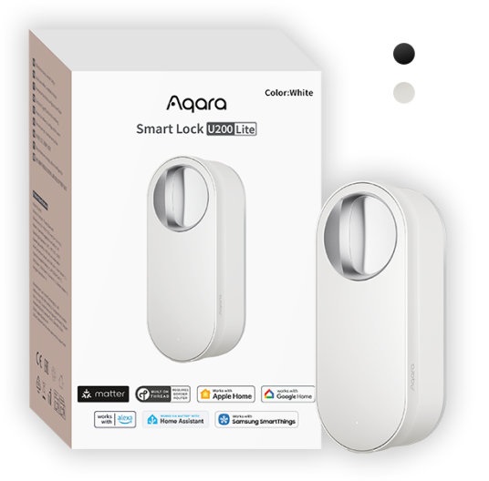 Aqara Smart Lock U200 Lite Kit White Aqara Smart Lock U200 Lite Kit White