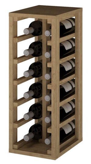 Winerex Aleta 12 flasker Brunbeiset furu Winerex Aleta 12 flasker Brunbeiset furu