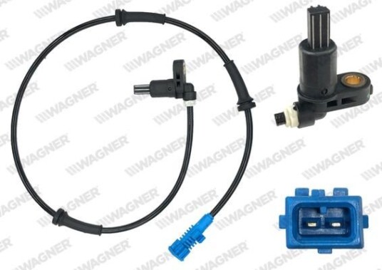 Sensor, ABS WAGNER ABS00059