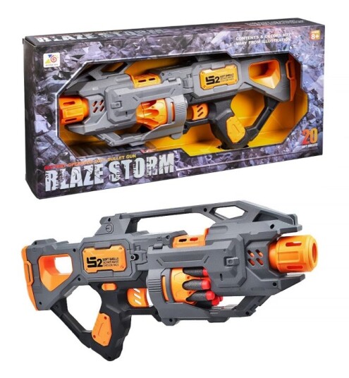 Gonher Blaze Storm batteridrevet softbulletpistol 42070