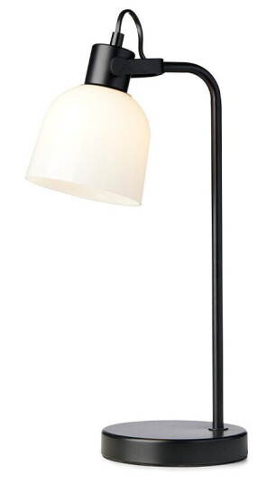 Halo Design Glow Bordlampe Svart/Opal Lampemesteren
