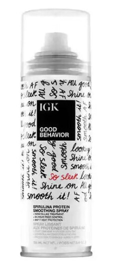 IGK Good Behavior Sprulina Protein Smoothing Spray 186ml IGK Good Behavior Sprulina Protein Smoothing Spray 186ml