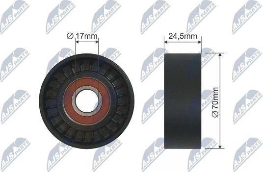 NTY RNK-WW-001 Strammehjul, kilerem
