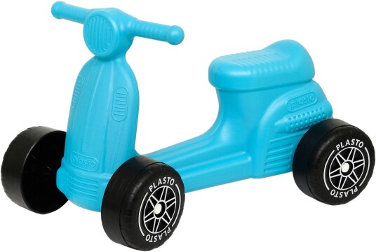 Plasto Scooter med Stille Hjul 50 cm Turkis Plasto Scooter med Stille Hjul 50 cm Turkis