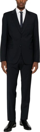 Boss Herre Dress Blå XL,