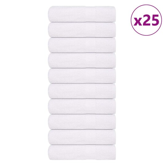 Badehåndklær FROGN 25 stk hvit 100x150 cm 360 gsm Badehåndklær FROGN 25 stk hvit 100x150 cm 360 gsm