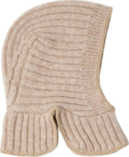 Lindex Balaklava I Ullblanding - Beige - 40/42