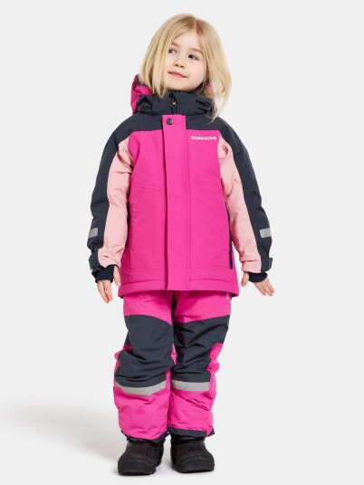 Didriksons Neptun Vinterjakke Plastic Pink 90