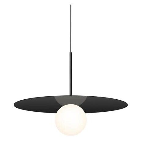 Pablo Bola Disc 18 Taklampe Matt Sort Pablo Bola Disc 18 Taklampe Matt Sort