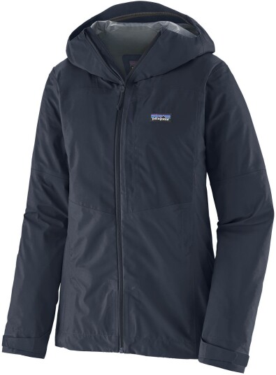 Patagonia W"s Boulder Fork Rain Jkt Smolder Blue Smolder Blue L