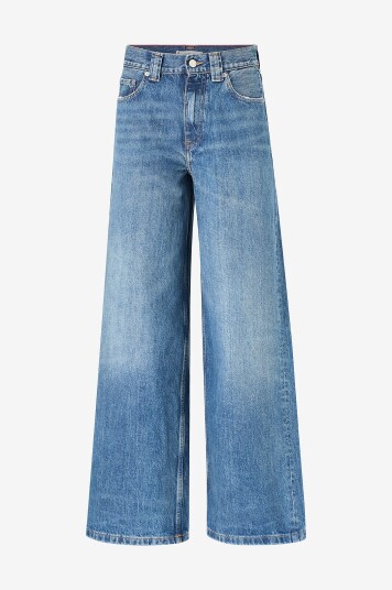 Tommy Hilfiger Jeans Dnm Kris 70s Wide Leg HW Blå Tommy Hilfiger Jeans Dnm Kris 70s Wide Leg HW Blå