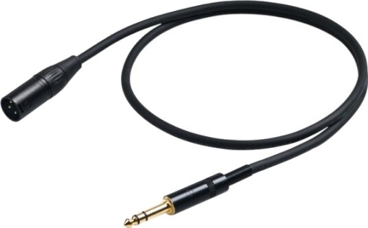 Proel Chl230lu3 6.35Mm Hankjønn Xlr 3 Pin Hunkjønn 3 M Sort Proel Chl230lu3 6.35Mm Hankjønn Xlr 3 Pin Hunkjønn 3 M Sort