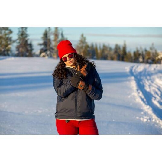 Heat Experience Heated Outdoor Mittens M Black