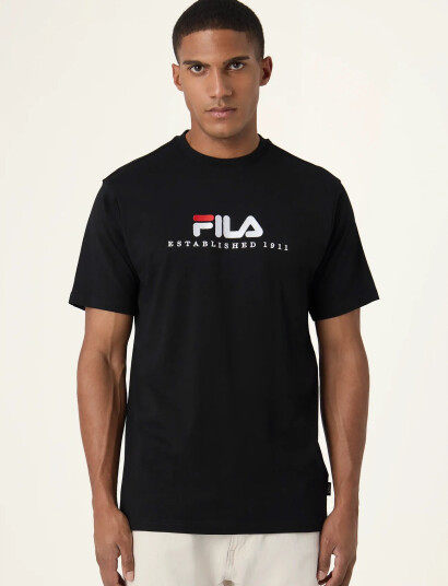 FILA Valsera Regular Logo T-Shirt - Black - XS FILA Valsera Regular Logo T-Shirt - Black - XS