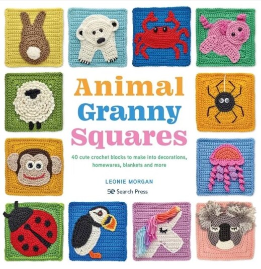 Animal Granny Squares Av Leonie Morgan