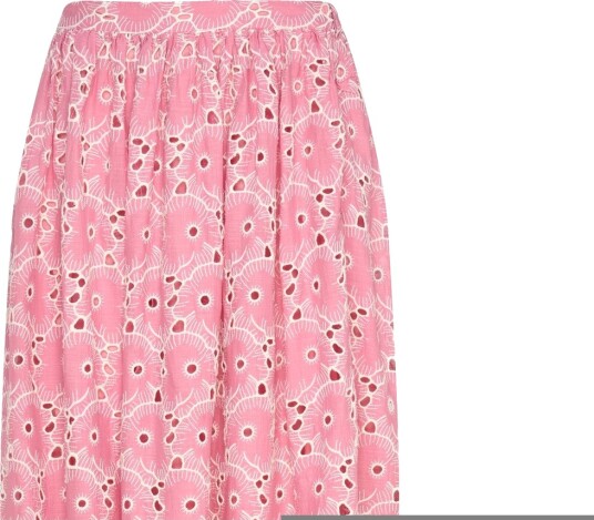 by Ti Mo Broderie Anglaise Skirt Pink L by Ti Mo Broderie Anglaise Skirt Pink L