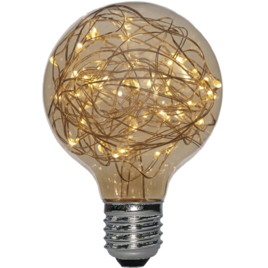 NASC Dekorativ pære E27 LED 1,5W 2200K 30 lumen NASC Dekorativ pære E27 LED 1,5W 2200K 30 lumen