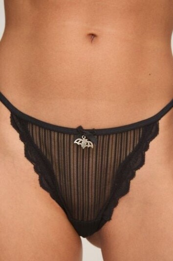 Hunkemöller String Fruity Svart