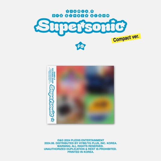 Fromis_9 Supersonic incl. 12pg Booklet 2 Photocards + Bookmark CD Fromis_9 Supersonic incl. 12pg Booklet 2 Photocards + Bookmark CD