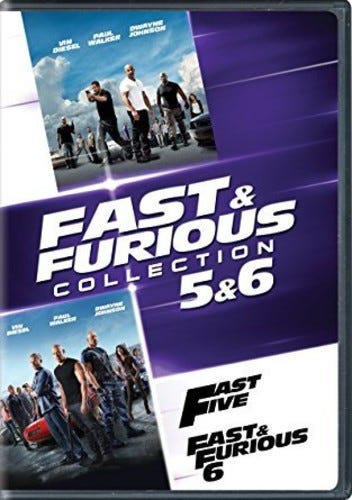 Fast & Furious Collection: 5 & 6 DVD Fast & Furious Collection: 5 & 6 DVD