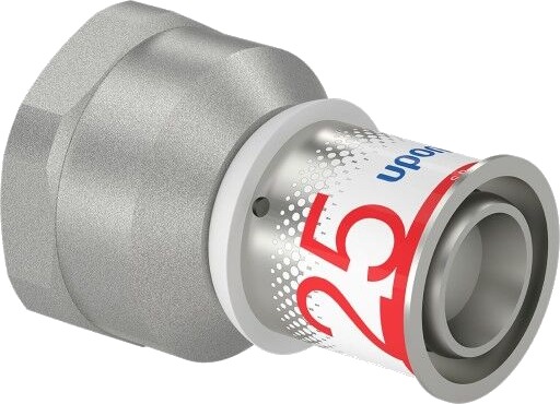 Uponor S-Press 25mm Kobling med Muffe for Hydraulikk