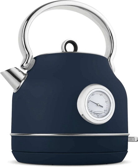 Berlingerhaus Electric Kettle With Thermometer Matt Blue Navy 1.7 L Berlingerhaus Electric Kettle With Thermometer Matt Blue Navy 1.7 L