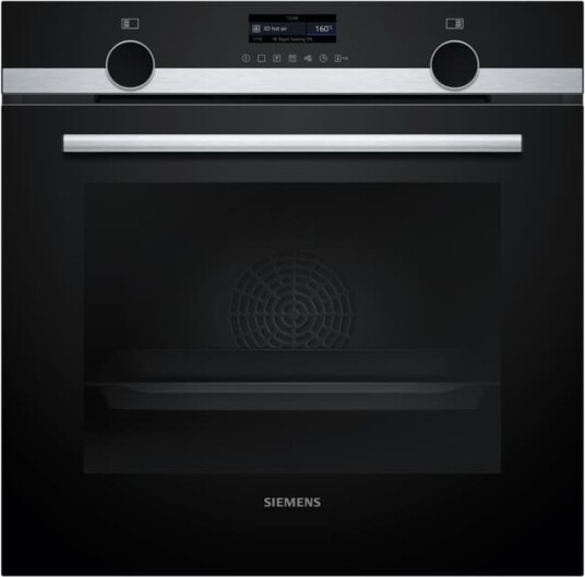 Siemens iQ500 Ovn Integrert HB579GFR3 Sort/Rustfritt stål