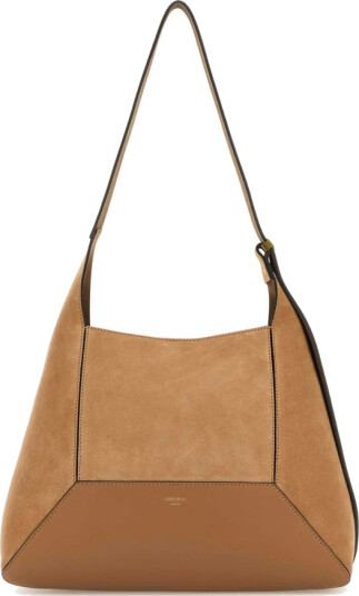 Jimmy Choo Dame Vesker Brun ONE SIZE,