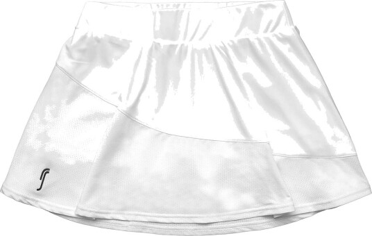RS Sports Jr Club Skirt (Club Collection) (White,12 14 Y,St)   WHITE   4 6