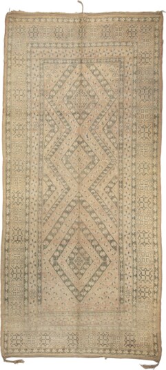 Kelim teppe Marokkansk Azilal Special Edition 470 x 230 cm Størrelse: 470 x 230 cm