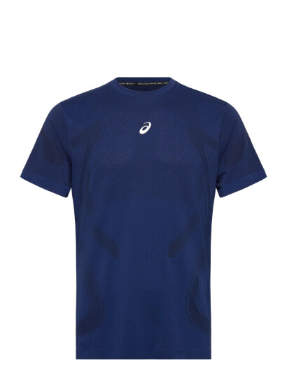 Asics Road Seamless Ss Top - Navy - S Asics Road Seamless Ss Top - Navy - S