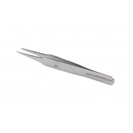 Pixelhobby Pincett Rett Aluminium 13cm 1 stk