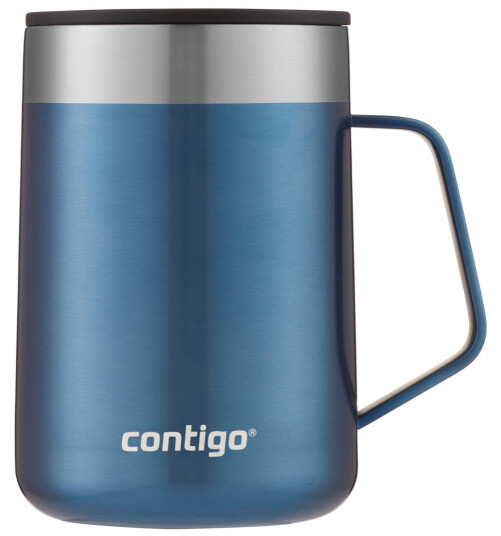 Contigo Streeterville Desk Mug 420 ml OneSize, Blue Corn Contigo Streeterville Desk Mug 420 ml OneSize, Blue Corn