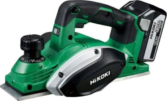 HiKOKI Batteridrevet Høvel P18DSL 18 v, 82 mm Bredde, 2 mm Kuttedybde HiKOKI Batteridrevet Høvel P18DSL 18 v, 82 mm Bredde, 2 mm Kuttedybde