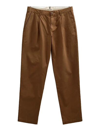 Anerkjendt Akjan Cotton Poplin Pants Brown XXL Anerkjendt Akjan Cotton Poplin Pants Brown XXL